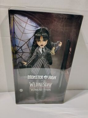 Monster High Wednesday Addams Nevermore Acdemy Fashion Doll By MATTEL